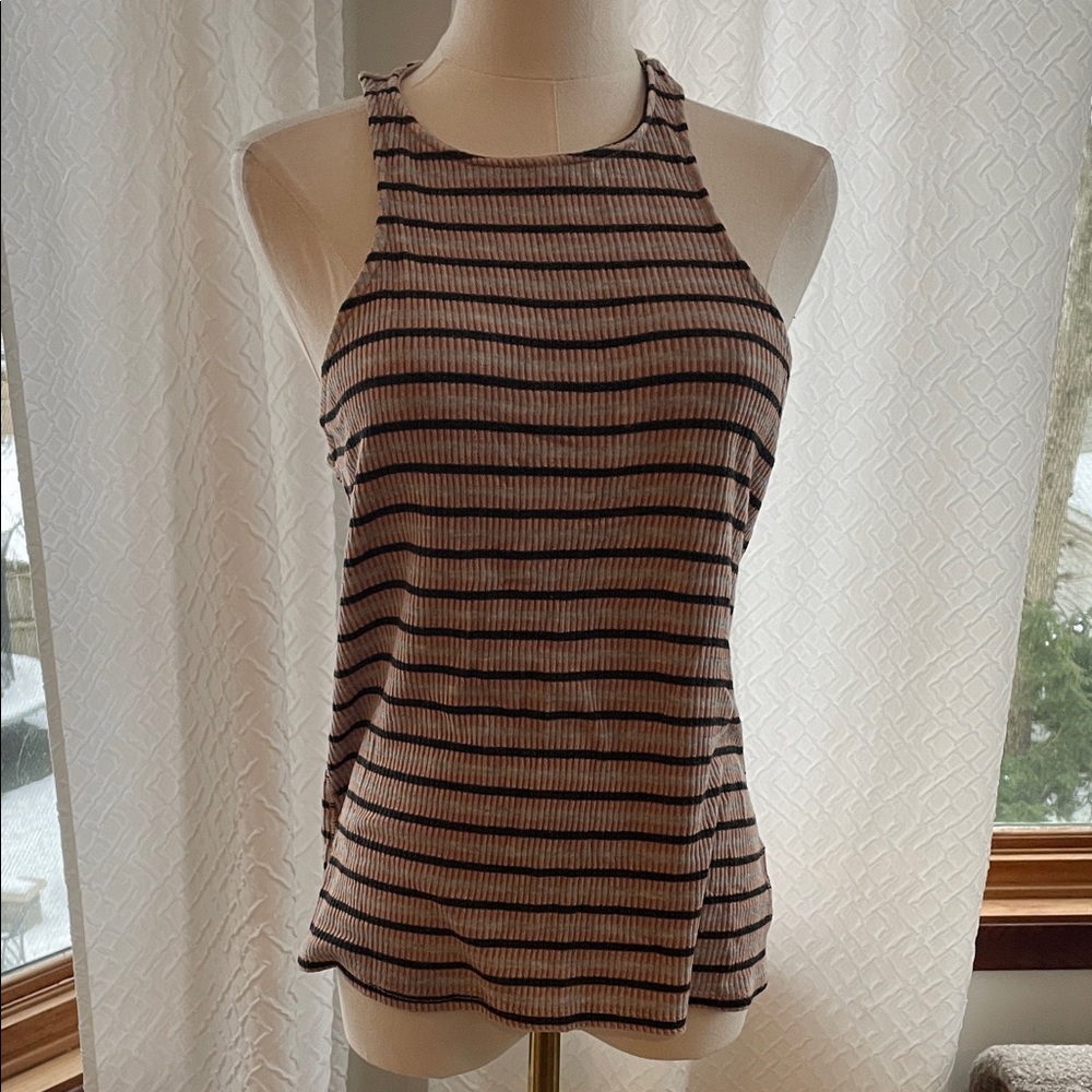 $48 Project Social NWT Large Striped Sleeveless Women's Top